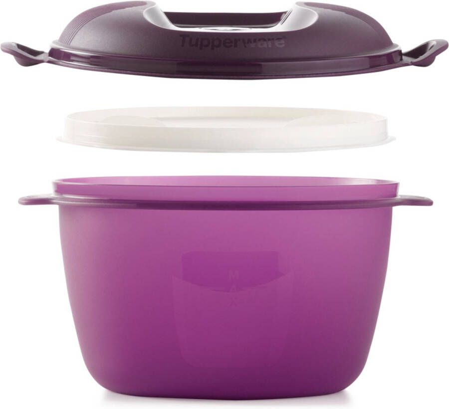 Merkloos Tupperware Rijstmaker Rijstkoker in magnetron - Foto 2
