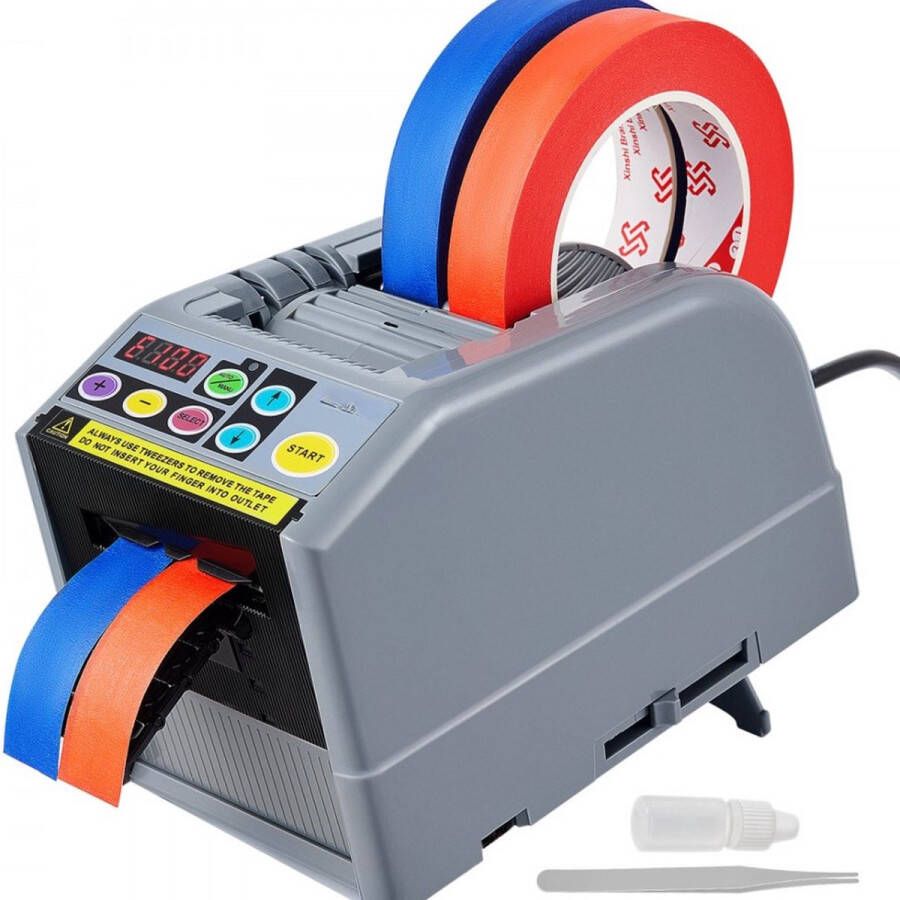 Merkloos Snijmachine Tapesnijder Tape snijder Automatisch ZCUT-9 Dispenser 6-60Mm Zelfklevende Elektrische Tape Snijder Voor verpakking