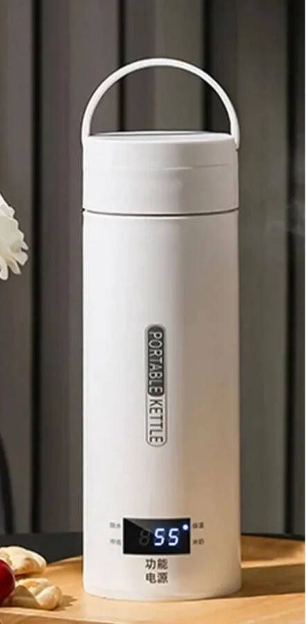 Merlos waterkoker met temperatuurregeling Draagbare Elektrische Waterkokers Thee Koffieketel Mini Reizen