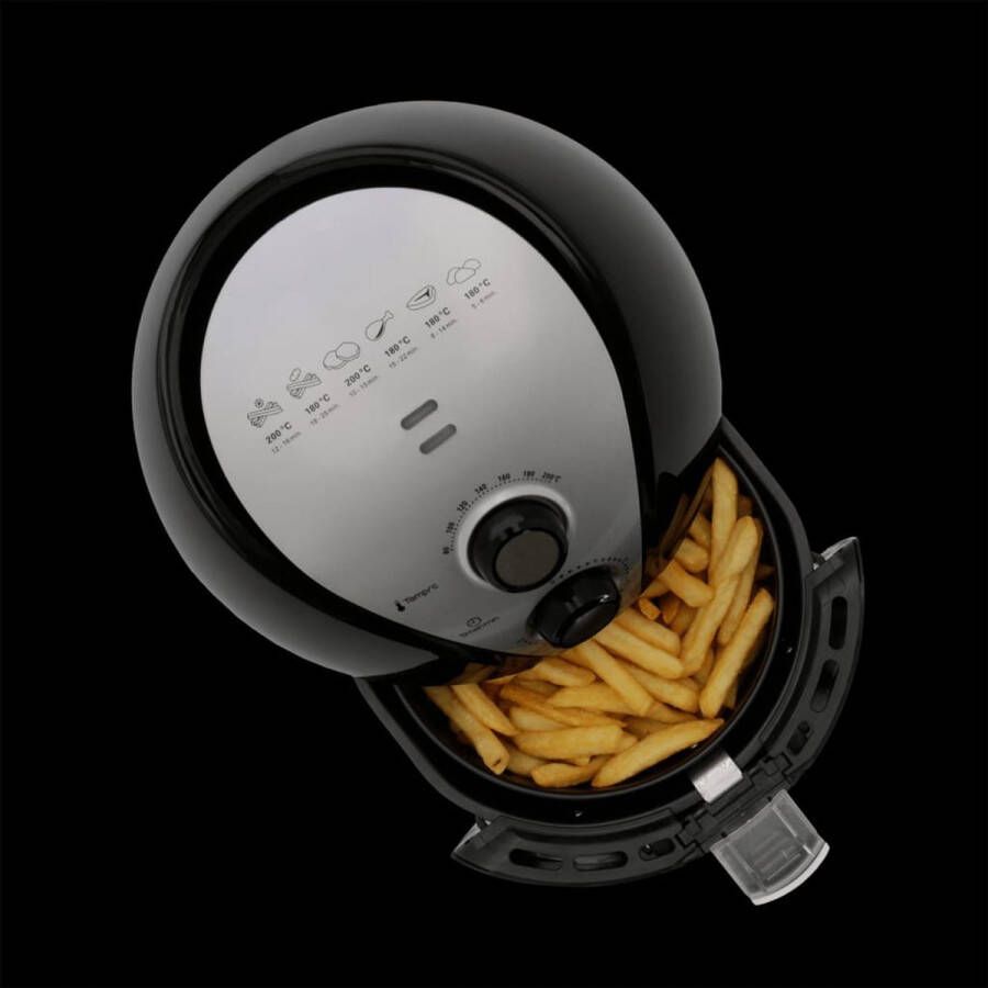 Mestic MA-200 Camping Airfryer 2 5L Geschikt voor 3-4 personen Instelbaar tot 200 °C Compact formaat