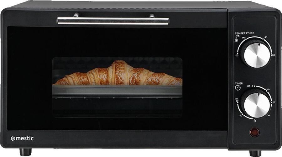 Mestic Vrijstaande Oven MO-60 – 9L – 600 W Inclusief grill- en bakplaat