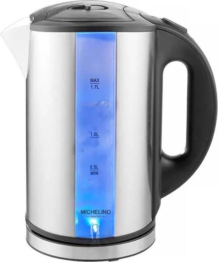 Michelino 74320 waterkoker RVS 1 7 liter dubbelwandig