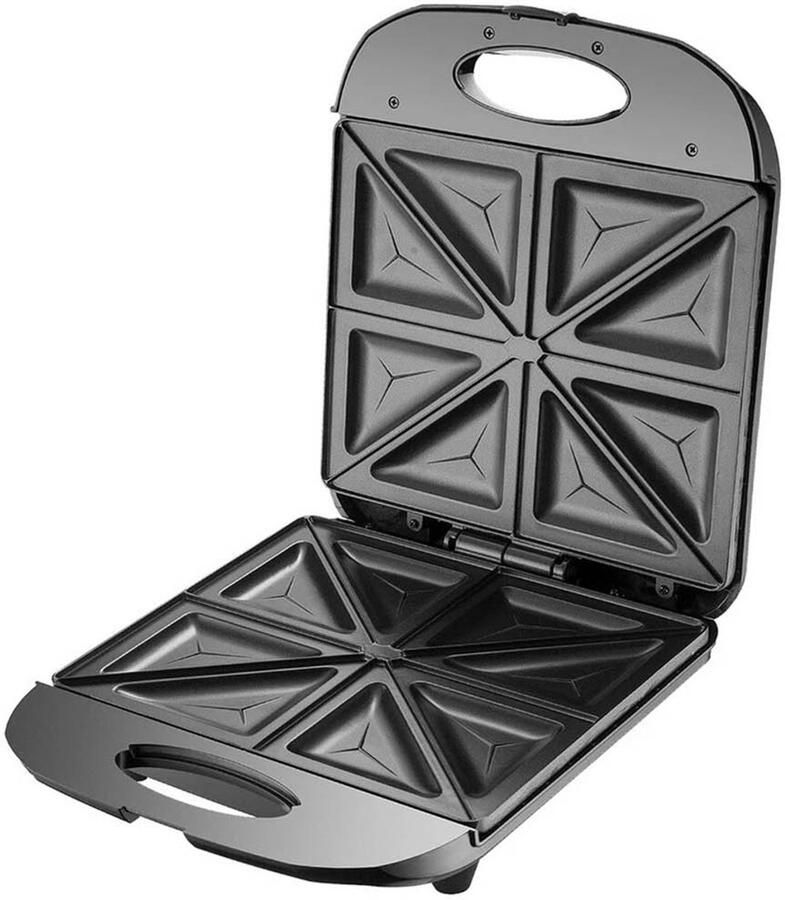 Michelino Tosti Apparaat Sandwichmaker 4er 1400W Zwart