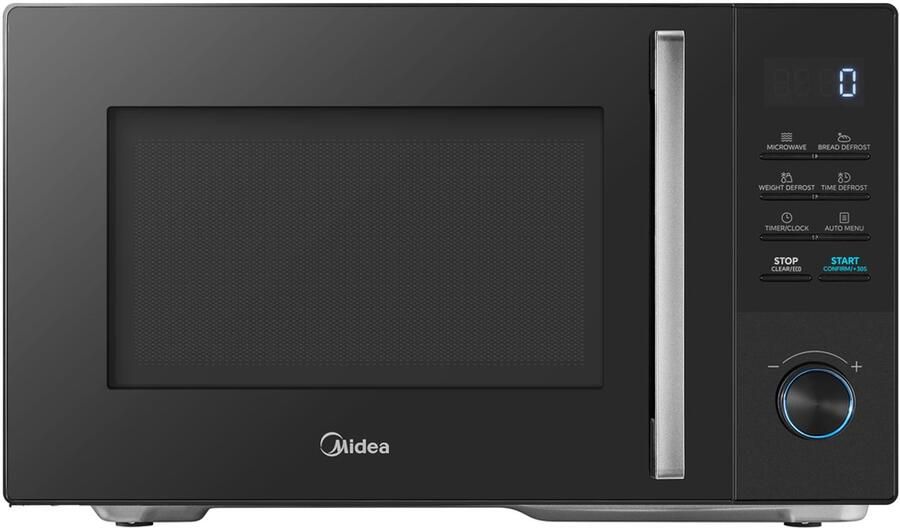 Midea MMО-AM25VB(BK) Magnetron 25L 900W Gelijkmatige verwarming (Inverter) Zwart