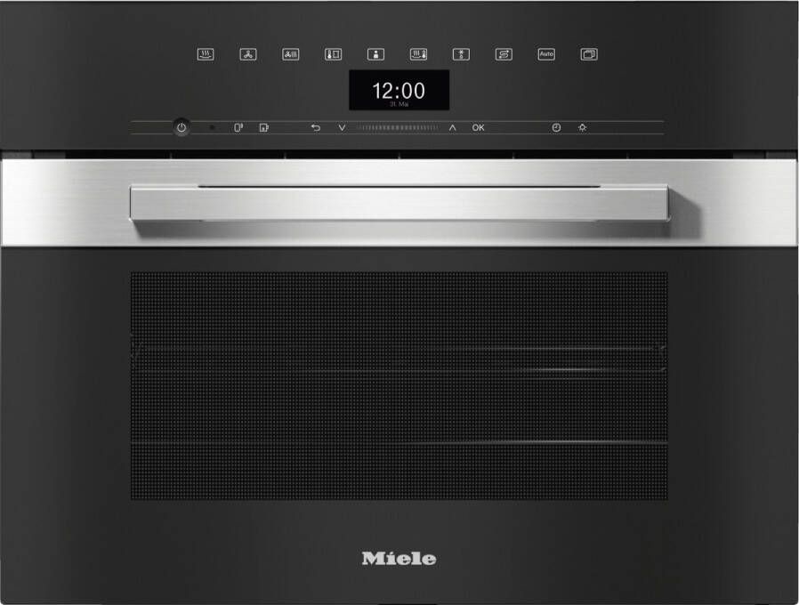 Miele DGC 7440 HC Pro Combi Stoomoven RVS met CleanSteel