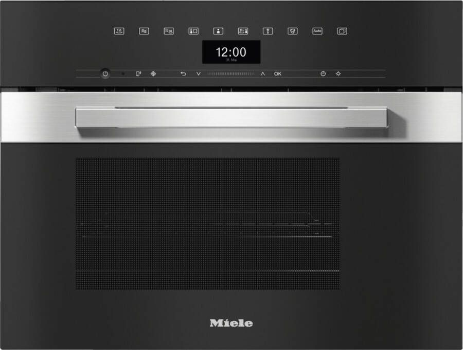 Miele DGM 7440 Inbouw combi stoomoven Grijs