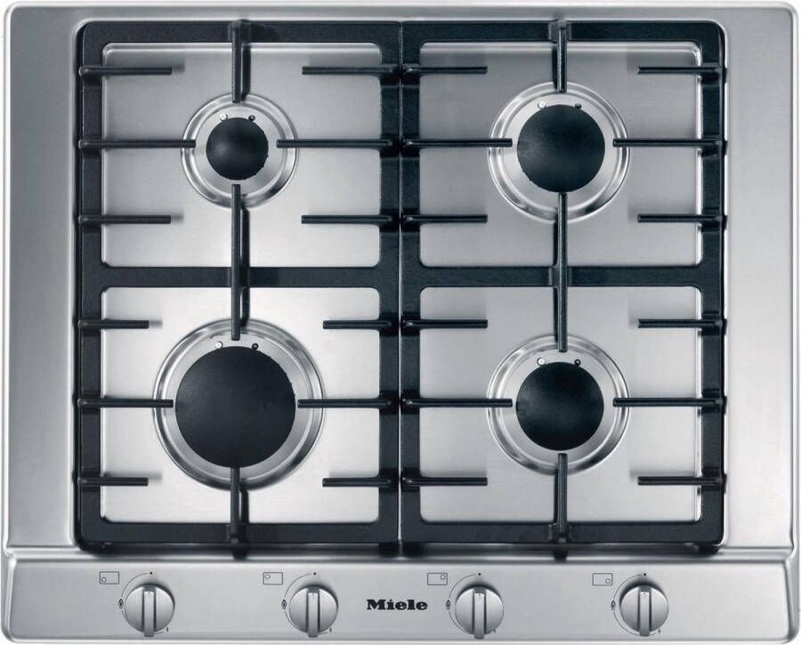 Miele KM 2010 G Gas kookplaat Grijs - Foto 1