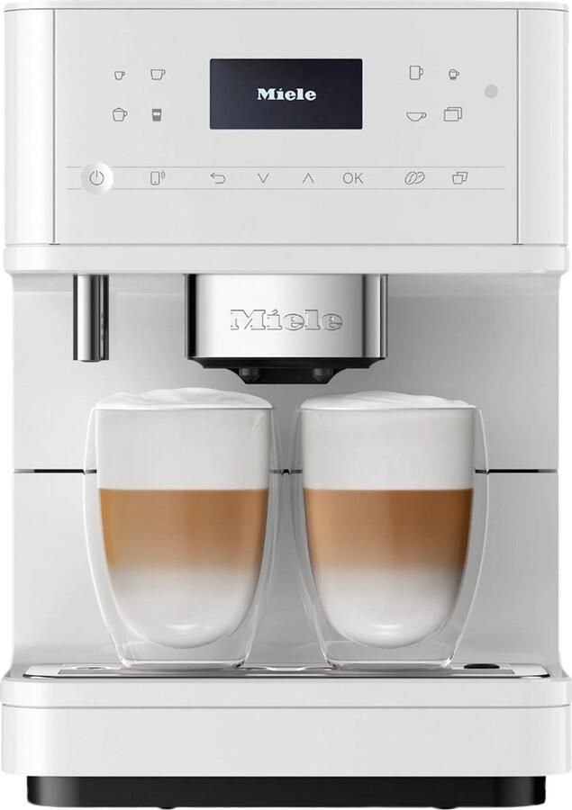Miele CM 6160 MilkPerfection LOWS Bean to Cup Coffee Machine White