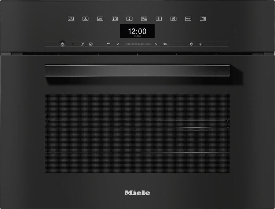 Miele DGC 7440 X Inbouwoven Obsidiaanzwart