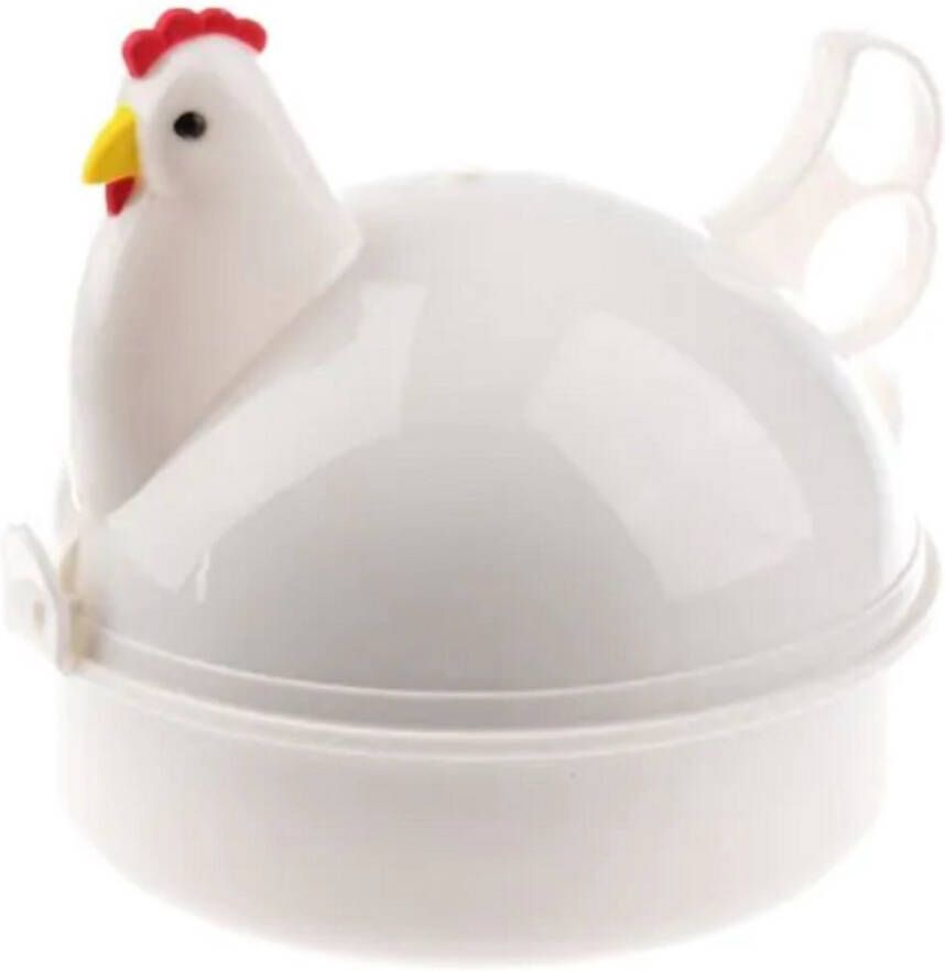 Designed By Man Magnetron Eierkoker 4 stuks – Snel & Veilig Eieren Koken in Magnetron - Foto 2