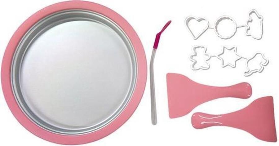 MikaMax Rolled Ice Cream Maker Mini Rolling Ijs Grill Ijsmachine Ijsmaker Maak Gemakkelijk ijs - Foto 2