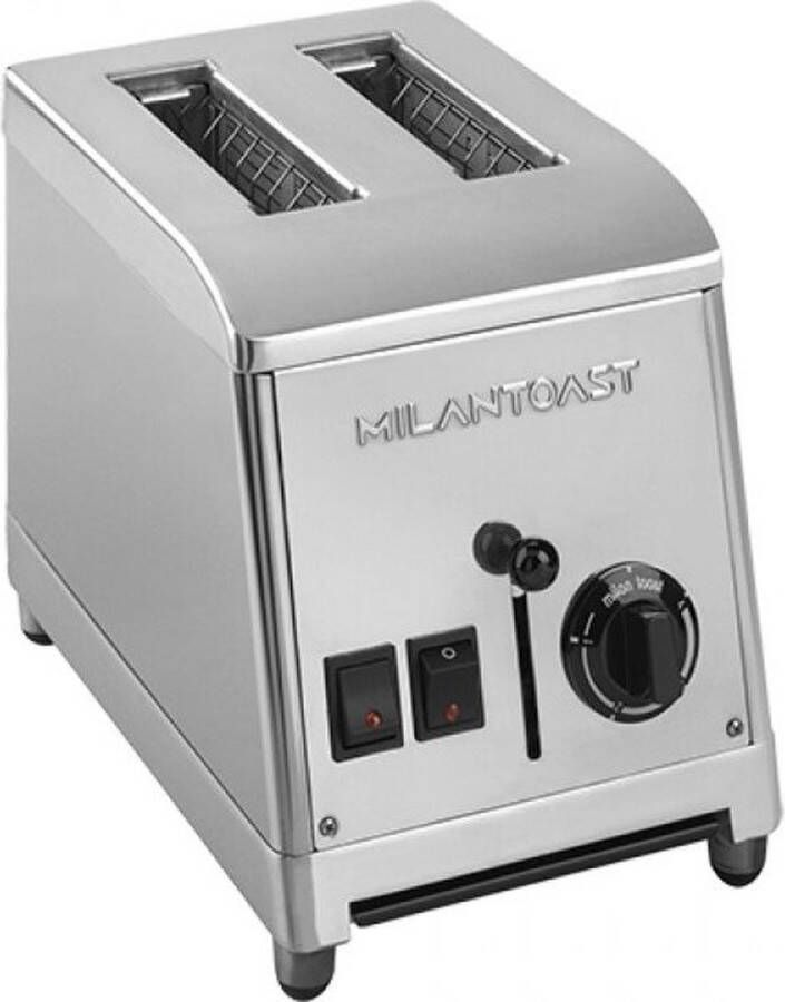Milantoast Broodrooster 2-Sleuven 420042 Horeca & Professioneel
