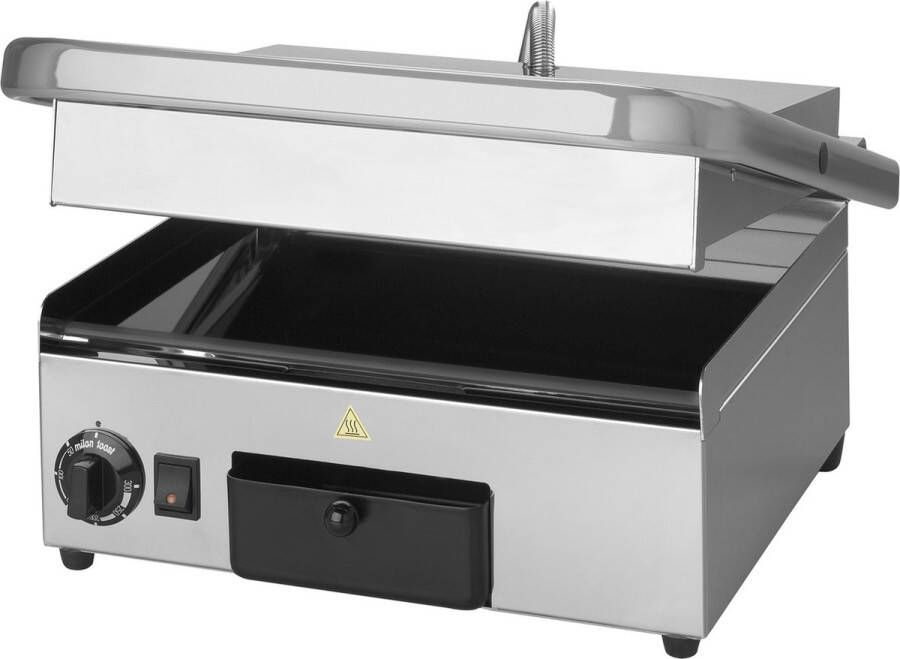 Milantoast Contactgrill Keramisch Glad Glad 420094 Horeca & Professioneel