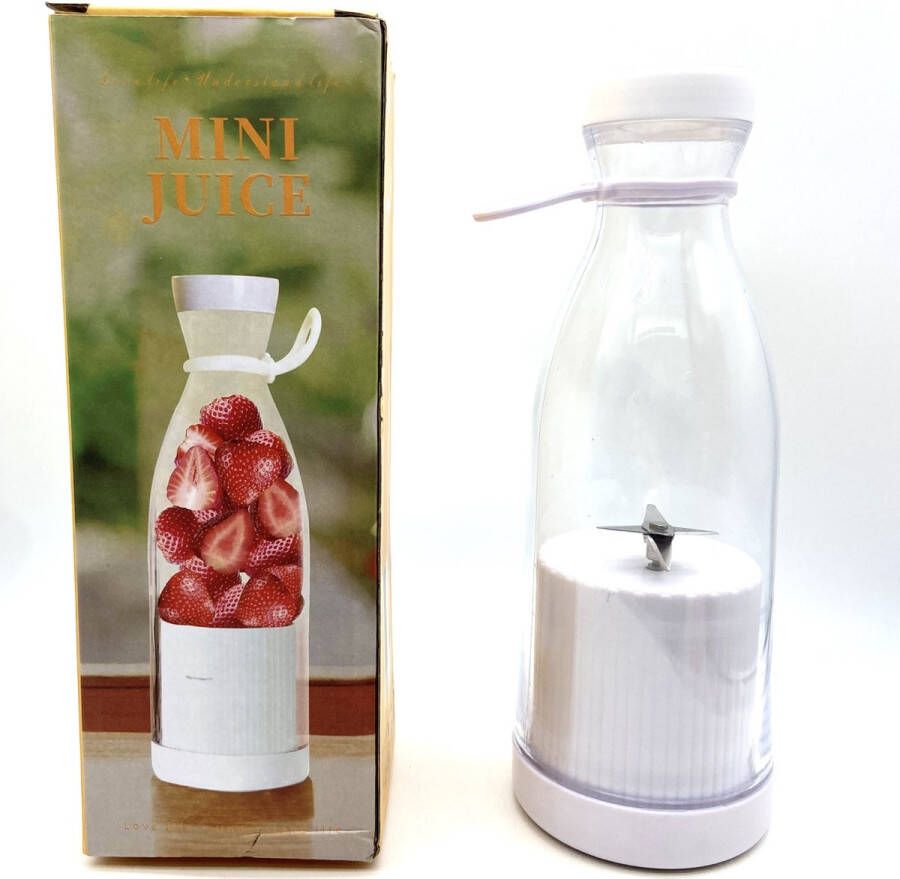 Mini Juice Draagbare Fruit Juicer Blender To Go Fresh Juicer Portable Blender- Roze - Foto 2