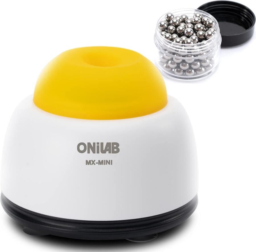 Mini Vortex Mixer met Touch Functie Geel