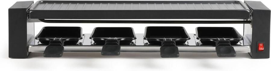 Savi Gourmetstel 4 personen Gourmetstellen Gourmet Zwart ‎50cm x 11cm x 10cm