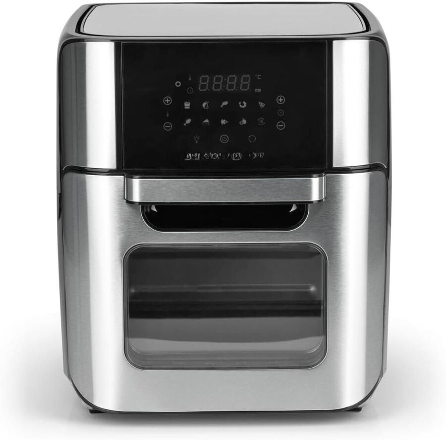 Nexvo Heteluchtoven Oven Airfryer Oven- Zilver 38cm x 33cm x 37cm