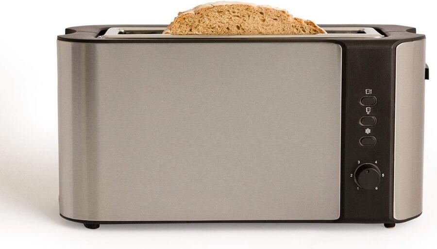 Nexvo Tosti Apparaat Broodrooster Tosti Apparaat Tosti Broodrooster Grijs 38cm x 13cm x 20cm