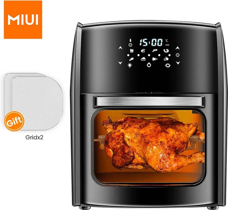 Miui Airfryer 10L Grote Capaciteit Heteluchtfriteuse