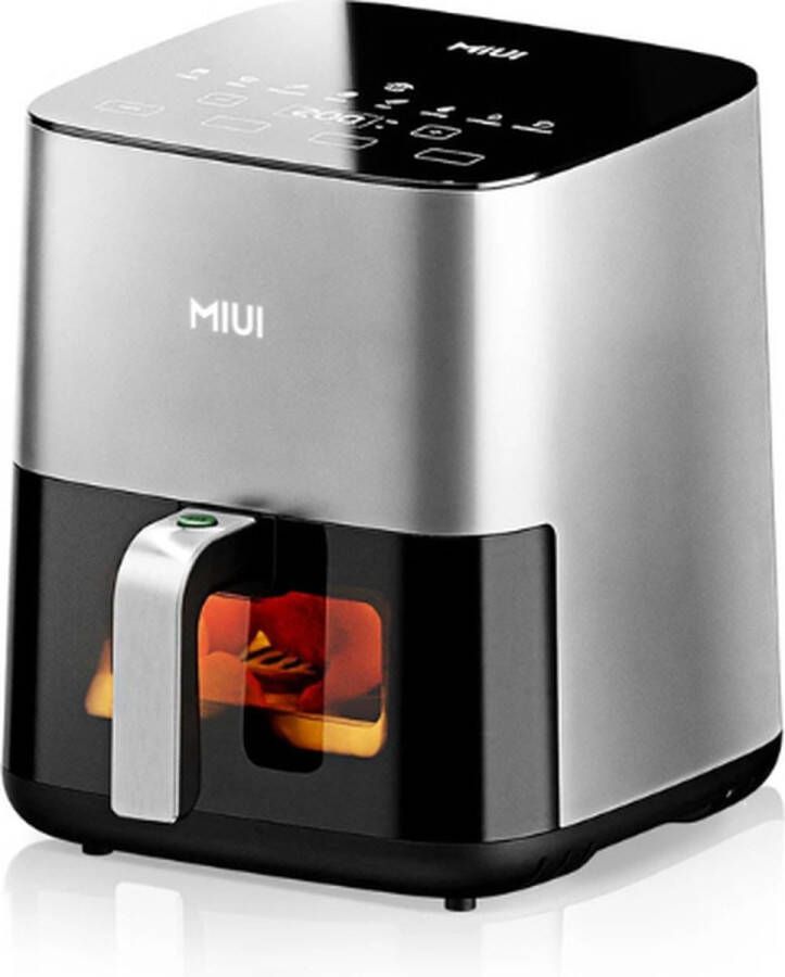 MIUI MazrekuHome Airfryer XXL Airfryers 5 Liter elektrische friteuse Anti aanbak en zichtbaar raam Voor het hele gezin
