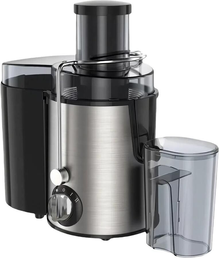 MK Elektrische Fruitpers Krachtige Centrifugale Sapcentrifuge Juicer Machine met Brede Mond 2.56 Invoergoot voor Groenten Smootymaker Fruitmixer