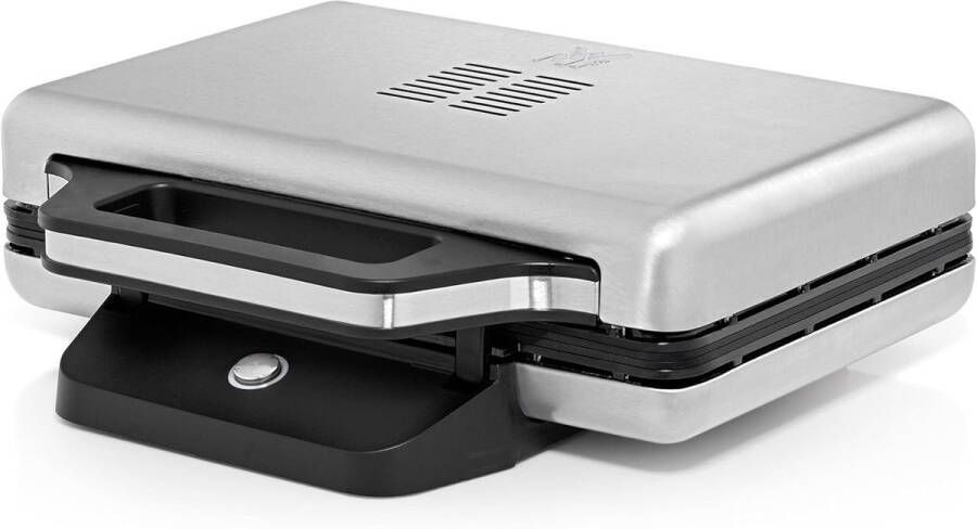MKSS Contactgrill Tosti Apparaat Tosti-ijzers Panini Grill Zilver