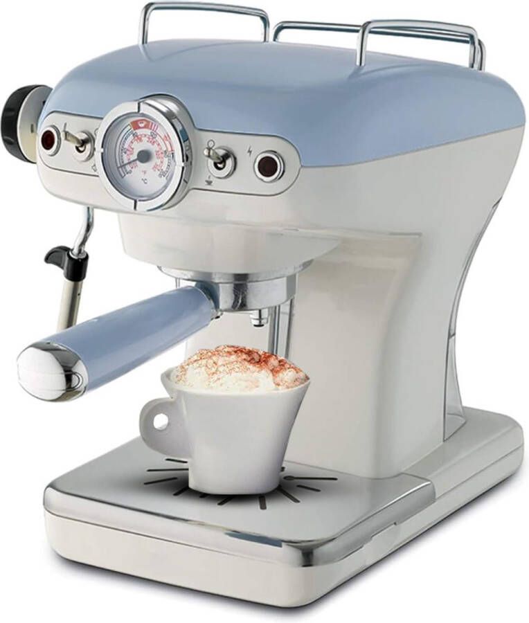 MKSS Espressomachine Koffiezetapparaat Koffiemachines Lichtblauw