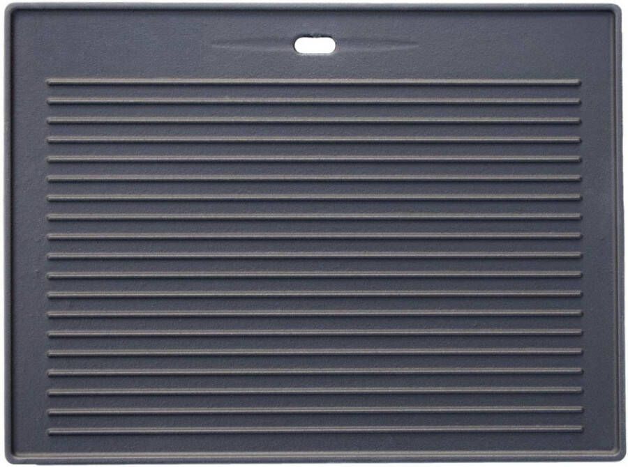 MKSS Grillplaat Inductie Bakplaat Gietijzer Zwart