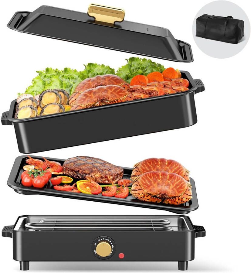 MKSS Hotpot Electrisch Kaasfondue Chinese Fondueset Fonduepannen Zwart