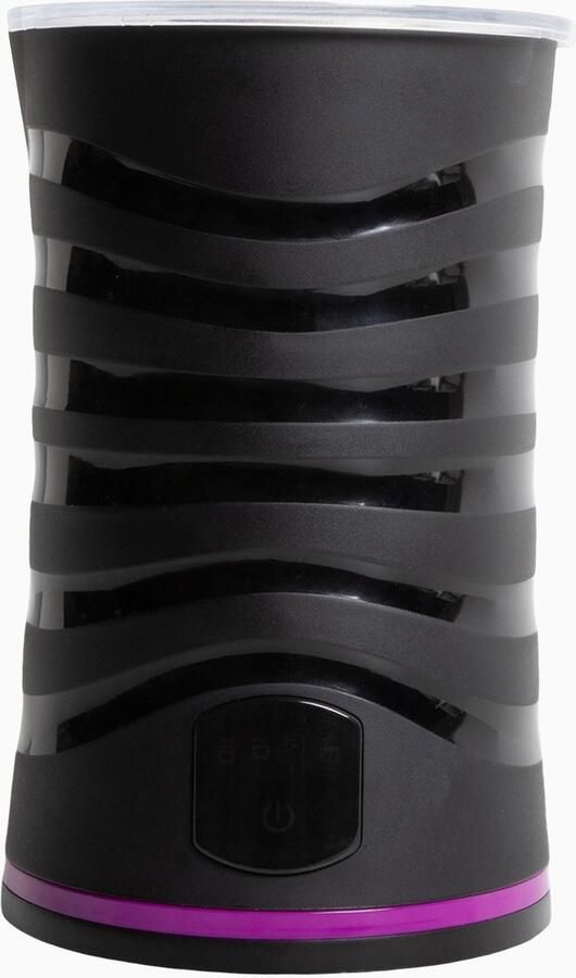 MLN Elektrische Melkopschuimer 4 in 1 240 ml Melkklopper Melkschuimer Zwart