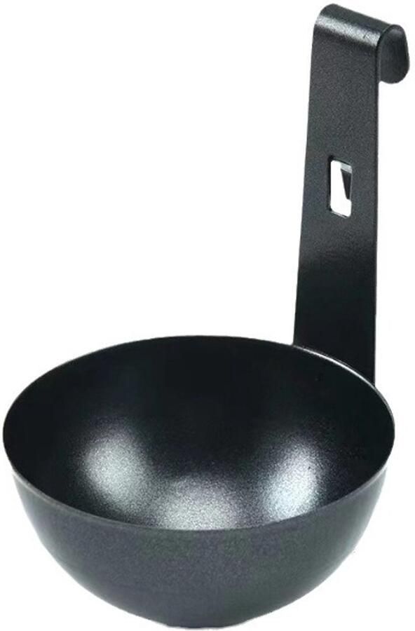 Mmgoqqt 1 Stuk RVS Eierkoker Oorhanger Model Gekookte Eivorm Perfect Vorm Voor Gepocheerde Eieren