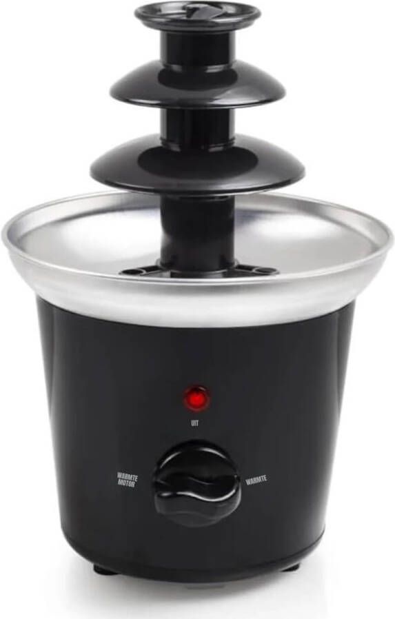 MMP Chocoladefontein Chocolade fontein Chocolade druppels Zwart ‎25cm x 16cm x 16cm