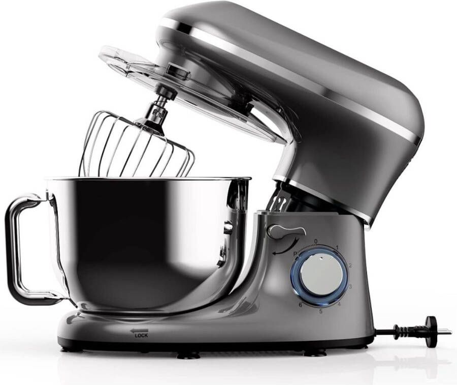 MMP Mixer met mengkom Mixer met mengkom keukenmachine Zilver ‎43cm x 36cm x 27cm