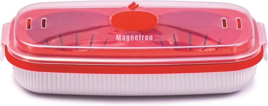 MMP Eierkoker magnetron Eierkoker electrisch Wit 24cm x 13cmx 6cm