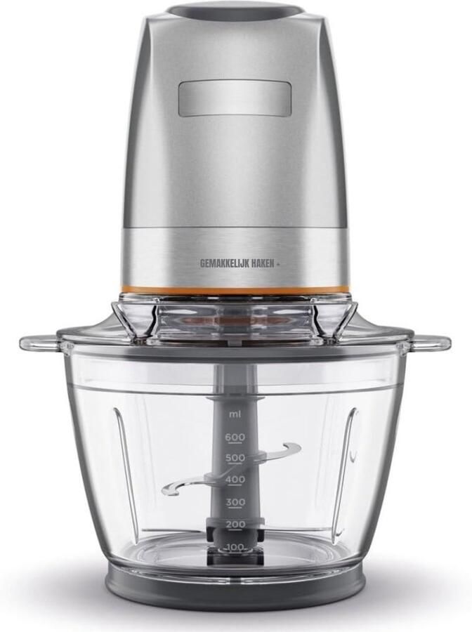 MMP Hakmolen elektrisch Hakmolen Zilver 20cm x 18cm x 26cm