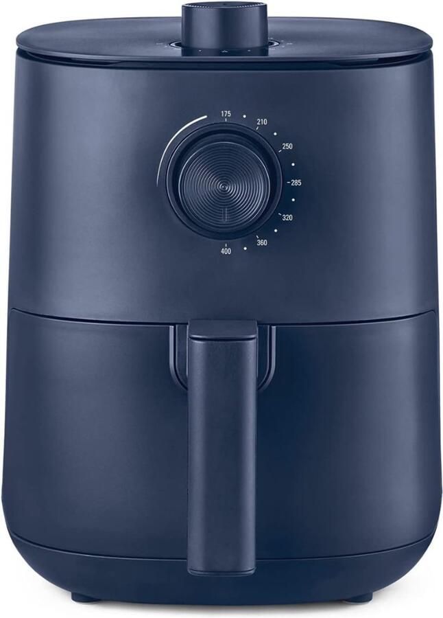 MMP Mini airfryer Airfryer klein Blauw 23cm x 29cm x 30cm\