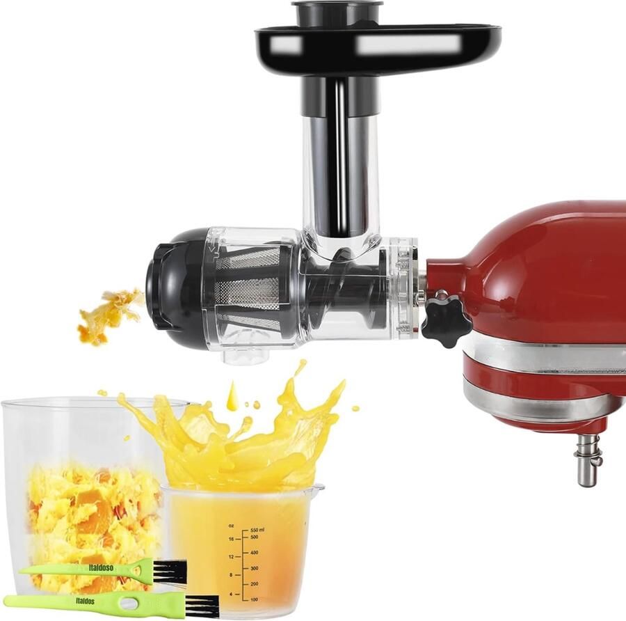 MMP Sapcentrifuges groenten en fruit Sapcentrifuges Slowjuicer Rood ‎10cmx 20cm x 10cm