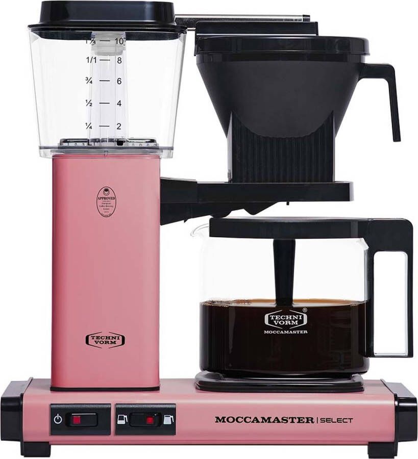 Moccamaster KBG Select Pink | Filterkoffiezetapparaten | Keuken&Koken Koffie&Ontbijt | 8712072539891