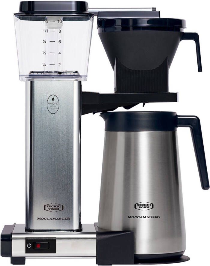 Moccamaster KBGT Koffiezetapparaat Polished Silver Thermos 5 jaar garantie