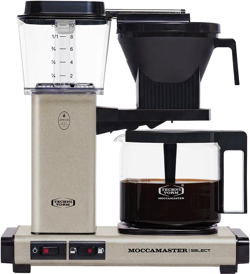 Moccamaster KBG Select Filterkoffiezetapparaat Sandstone 5 jaar garantie