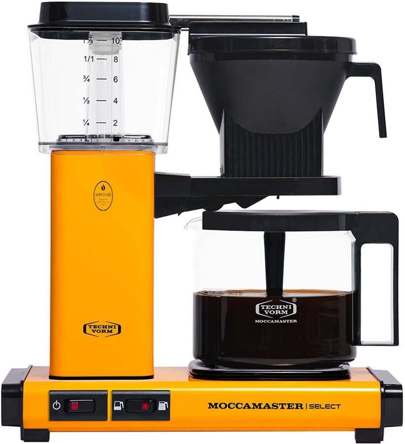 Moccamaster KBG Select Yellow | Filterkoffiezetapparaten | Keuken&Koken Koffie&Ontbijt | 8712072539846