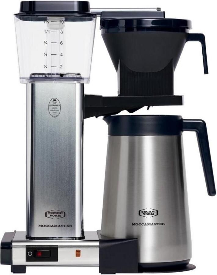 Moccamaster KBGT Koffiezetapparaat Polished – Thermos 5 jaar garantie