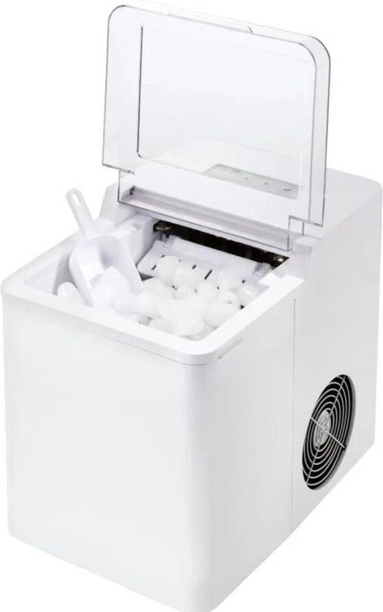 Model YH-16 Ijsblokjesmachine Wit ijsblokjes machine ijsblokjesmakers 22 5 cm x 29 4 cm x 28 5 cm 9 blokjes in 8 minuten 220W 240W