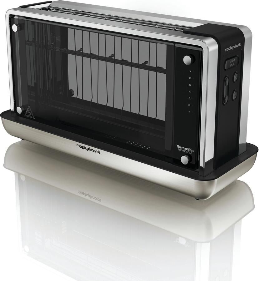 Morphy Richards Redefine 228000EE Broodrooster 2 sleuven Glazen