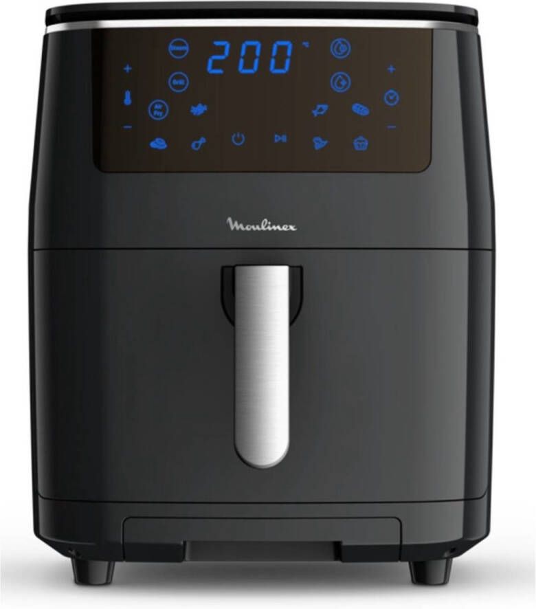 Moulinex AL201810 friteuse Enkel 6 5 l Heteluchtfriteuse Zwart