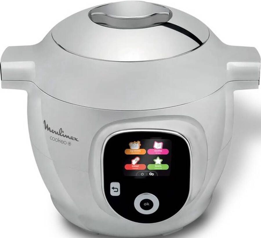 Moulinex Cookeo+ CE854B10 Intelligente Hogedruk Multicooker 6 liter met 6 programma's 80 recepten Grijs - Foto 2
