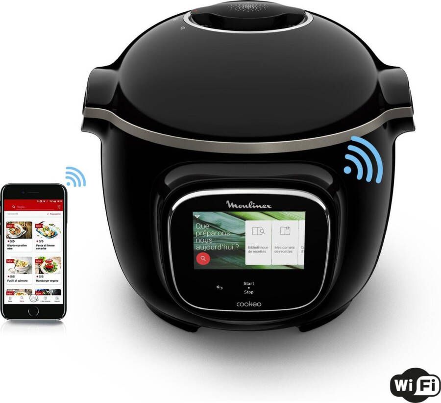 Moulinex Cookeo Touch Wifi Black YY4632FB Multicooker - Foto 2