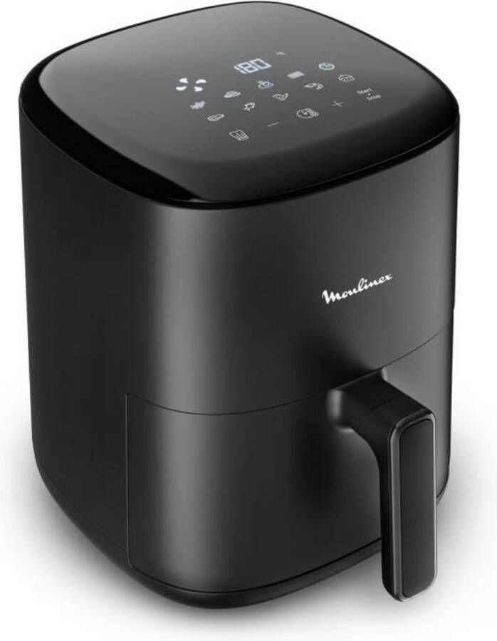 Moulinex Easy Fry Compact Olievrije friteuse 3 L 4 personen 10 automatische programma's Digitaal scherm Airfryer EZ145820