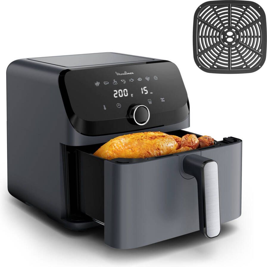 Moulinex Easy Fry Mega EZ855BF Airfryer Grijs