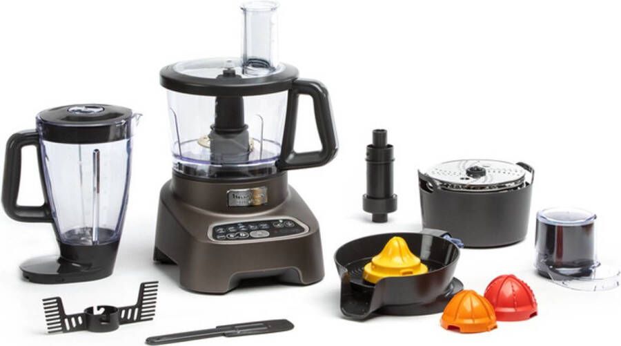 Moulinex FP827E10 Multifunctionele keukenmachine Blender Mixer 6 snelheden Versterkte veiligheid - Foto 2